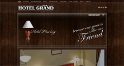 Desktop Screenshot of hotelgrandnz.sk